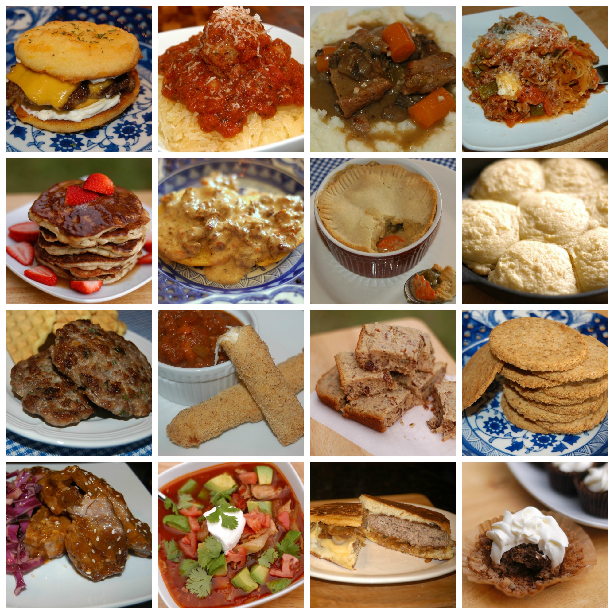 comforting eats collage